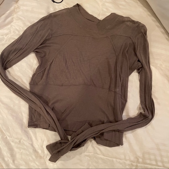 Rick Owens Sheer Jersey Top